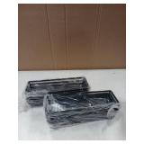 Smgmg Silverware Drawer Organizer, Silverware Organizer for Drawer, 6 Pack Utensil Organizer for Kitchen Drawers, Kitchen Drawer Organizer for Large Utensils with Interlocking Arm (9.6 * 3 * 2 inch) -