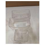 MZYIWUU 3 Pack Cabinet Door Organizer, Adhesive Wall Mounted Organizer Bins, Clear Storage Caddy, Stackable Basket for Kitchen Cabinets, Bathroom, Pantry, Office, and Tabletop Organization - Retail: $