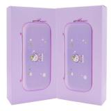 GUTIAL Accessories Bundle for Nintendo Switch Lite - Cute Kawaii NS Lite Accessories kit for Grils Boys Kids with Carrying Case, Cartoon Cover Case, Screen Protector, Stand - Purple - Retail: $20