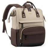 LOVEVOOK Laptop Backpack for Women, 17 Inch Work Business Backpacks Purse With Large Capacity, Waterproof Nurse Bag College Bookbag for School, Waterproof Casual Daypack for Travel - Retail: $38