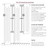 100% Blackout Curtains 84 Inch Length 2 Panels Set Farmhouse Style for Bedroom Windows/Living Room Thermal Insulated Neutral Boho Drapes Linen Blend Natural Ivory 7ft Long Hook Belt Pleated/Back Tab -