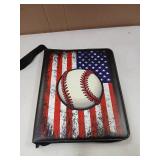 Baseball Card Binder 900 Pockets, HYMENEX Trading Card Binder 9 Pocket with 50 Removable Sleeves and Zipper for Baseball/Sports/Game Cards - Retail: $22