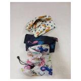 3 Pack Extra Large Double Layer Adjustable Shower Caps for Women, Waterproof Exterior & EVA Lining, Oversized Design for All Hair Lengths - Retail: $9