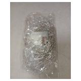 Christmas Lights, 20 Ft 40 LED Snowflake String Lights Battery Operated Waterproof Fairy Lights for Bedroom Patio Room Garden Party Home Xmas Decor Indoor Outdoor Christmas Tree Decorations Cool White