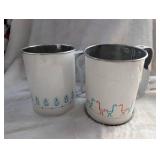 Androck Flour Sifter with Bird Pattern -  2ct