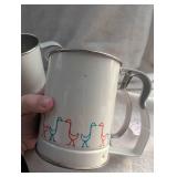 Androck Flour Sifter with Bird Pattern -  2ct