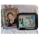Coca-Cola Limited Edition Serving Trays Set - Through The Years Collection - 2 ct