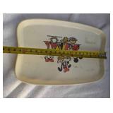 Walt Disney Mickey Mouse and Donald Duck Plastic Serving Tray