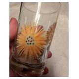 Mid-Century Starburst Glass Tumblers - 2 ct