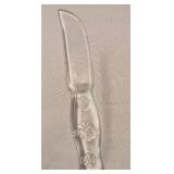 Clear Knife with Daisy Pattern