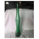 Green Glass Wine Bottle