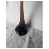 Melted Glass Stem Art Piece