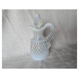 Opalescent Fenton Hobnail Cruet with Stopper