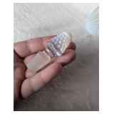 Opalescent Fenton Hobnail Cruet with Stopper