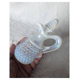 Opalescent Fenton Hobnail Cruet with Stopper