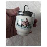 Royal Worcester Bird Design Egg Coddlers Set - 2 ct