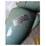 Japanese Hand-Painted Floral Vase Set - 2 ct