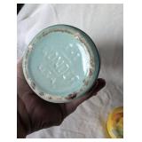 Japanese Hand-Painted Floral Vase Set - 2 ct