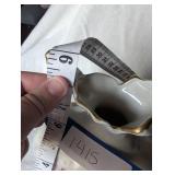 Hand-Painted Porcelain Vase with Pink Daisies