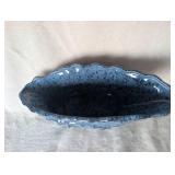 Blue Ceramic Shell Dish