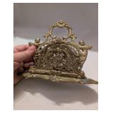Ornate Brass Letter Holder