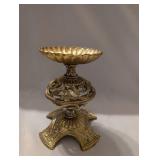 Ornate Brass Decorative Candle Holder
