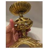 Ornate Brass Decorative Candle Holder