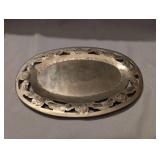 Mexican Sterling Silver Decorative Plate