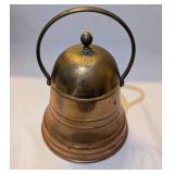 Brass Tea Canister with Handle