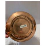 1984 Taiwanese Copper Tea Kettle with Wooden Handle