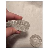 Open Crystal Salt Cellars Lot - 6 ct