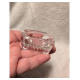 Open Crystal Salt Cellars Lot - 6 ct