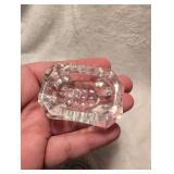 Open Crystal Salt Cellars Lot - 6 ct