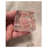 Open Crystal Salt Cellars Lot - 6 ct