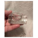 Open Crystal Salt Cellars Lot - 6 ct