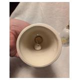 Porcelain Bell Lot - Cardinal + Yellow Rose Design 1980