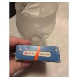 Dutch Angel Chimes Candle Set with Frosted Angle/Star Glass