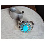 Sterling Silver Turquoise Southwest Cuff Bundle