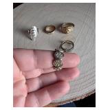 Mixed Jewelry Ring Lot - 5 Pieces