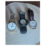 Timex Indiglo and Casio Forester Watch Collection