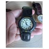 Timex Indiglo and Casio Forester Watch Collection