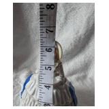 German Porcelain Lady Powder Box