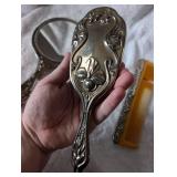 Art Nouveau Silver Vanity Set