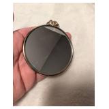 Art Deco Powder Compact and Among the Poppies Mirror + Round Compact Mirror