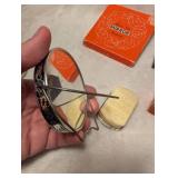 Christy Safety Razor Set with Makeup Mirror and Accessories