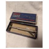 Christy Safety Razor Set with Makeup Mirror and Accessories