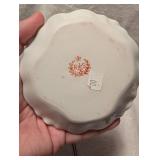 Prussia Floral Porcelain Hat Pin Holder