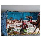 Tropical Horse Scene Tapestry Wall Hanging