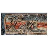 Japanese Landscape Textile Wall Hanging