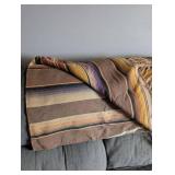 Mexican Serape Blanket with Fringe
